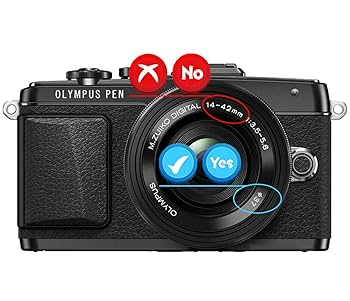 Amazon.com : 37mm Lens Cap Cover for Olympus M.Zuiko Digital
